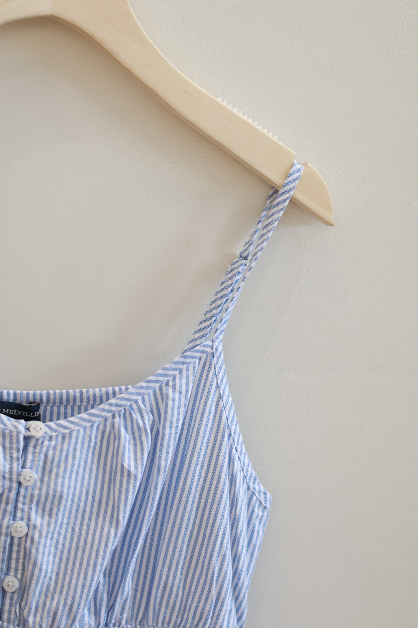 BRANDY BLUE AND WHITE STRIPED BABYDOLL