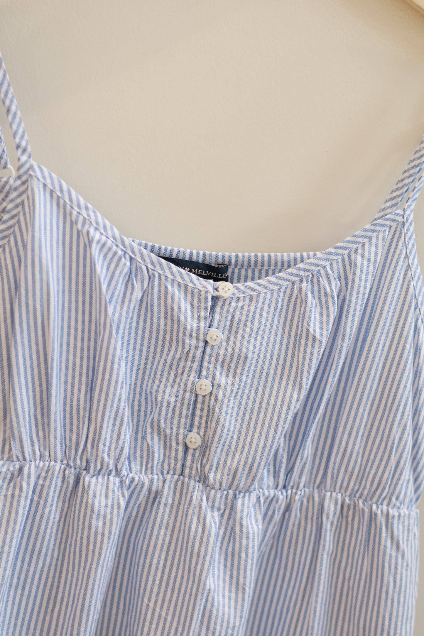 BRANDY BLUE AND WHITE STRIPED BABYDOLL