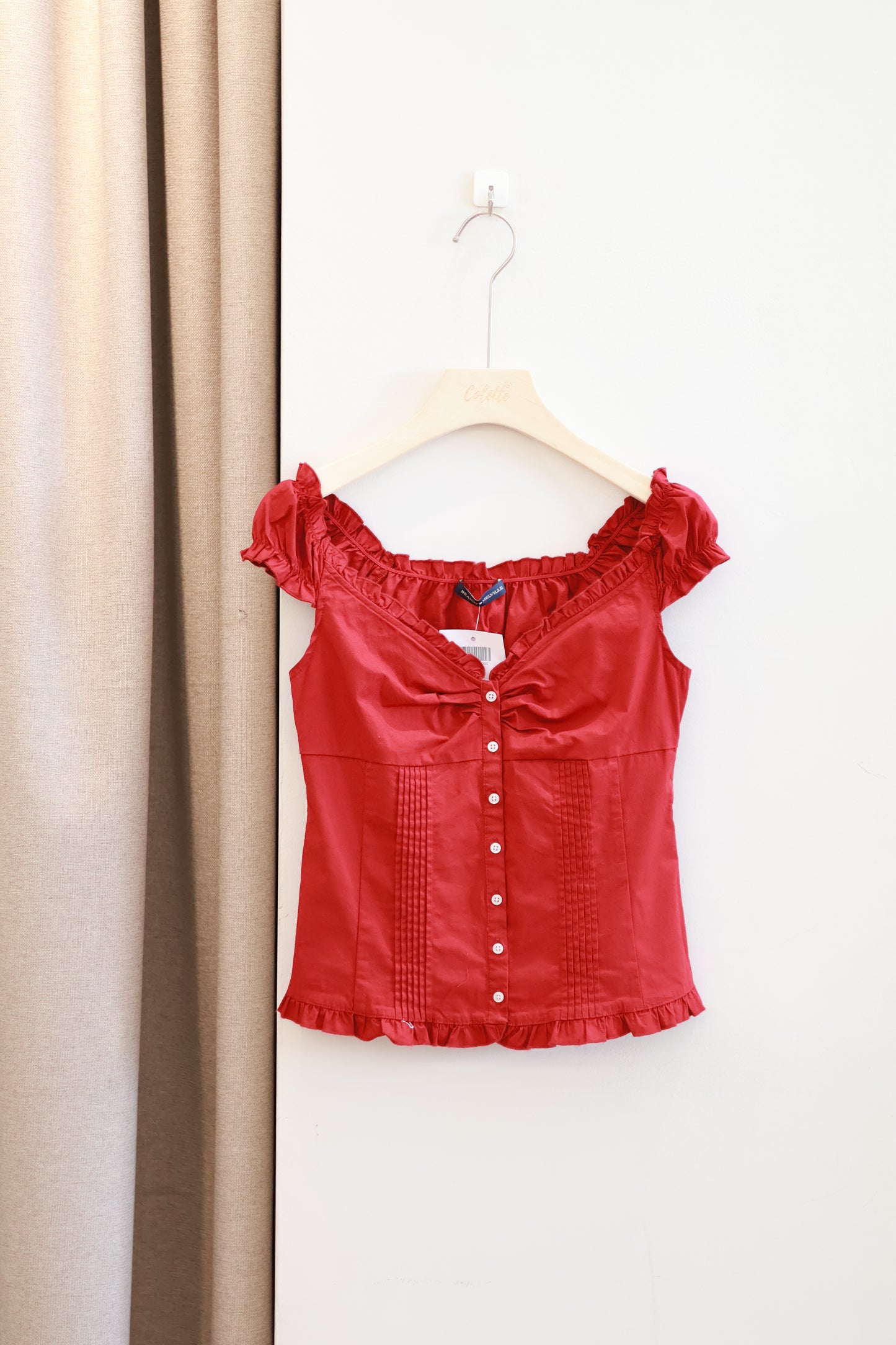 BRANDY RED ELENA TOP