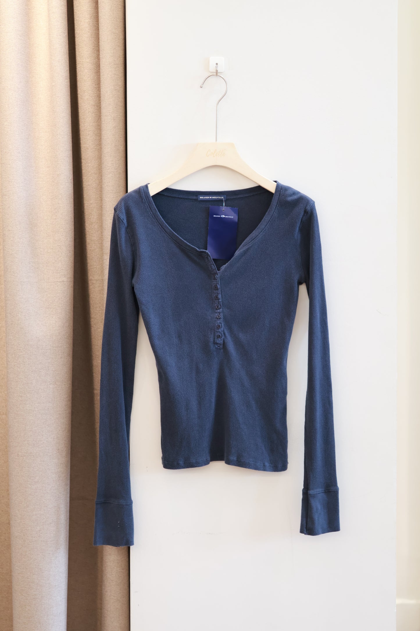 BRANDY NAVY LONG SLEEVE