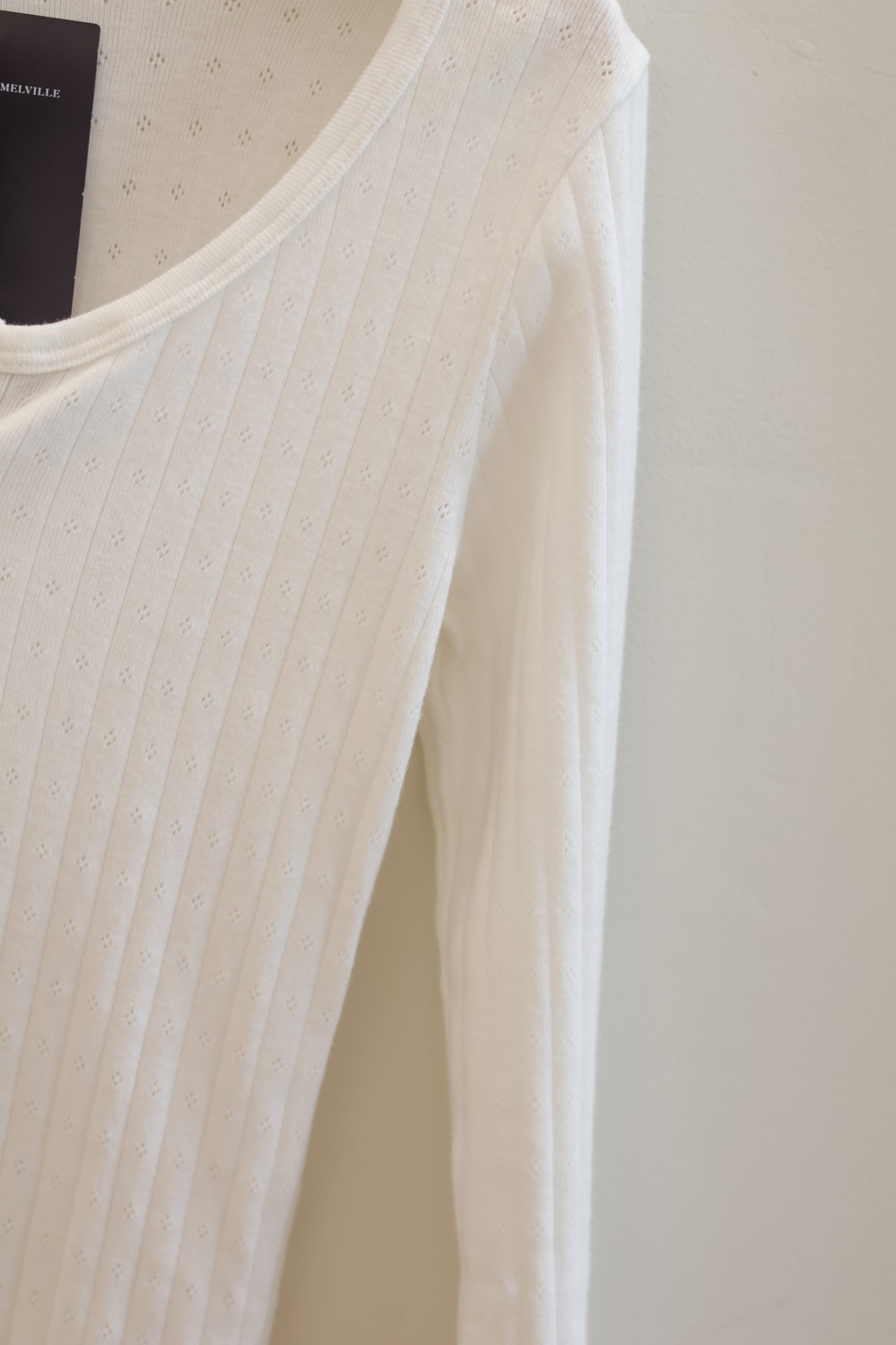 BRANDY WHITE FLORAL LONG SLEEVE
