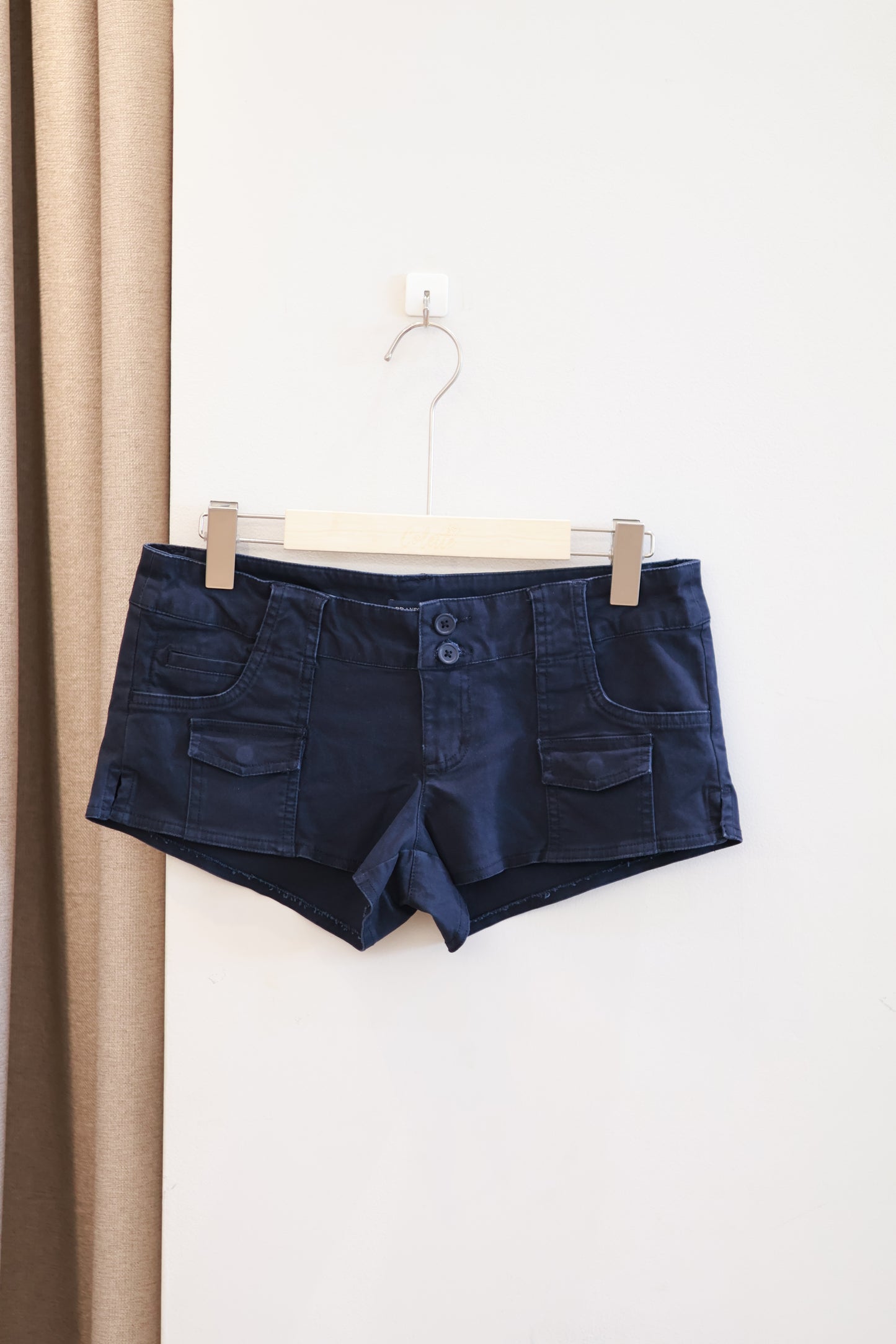 BRANDY NAVY CARGO SHORTS