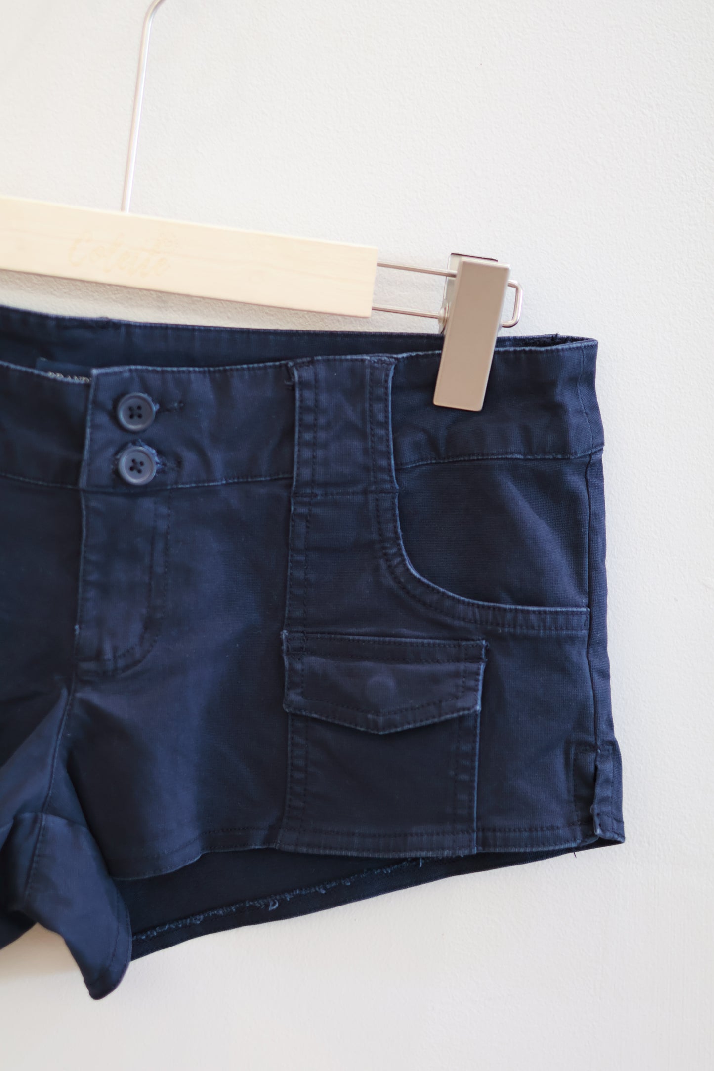 BRANDY NAVY CARGO SHORTS