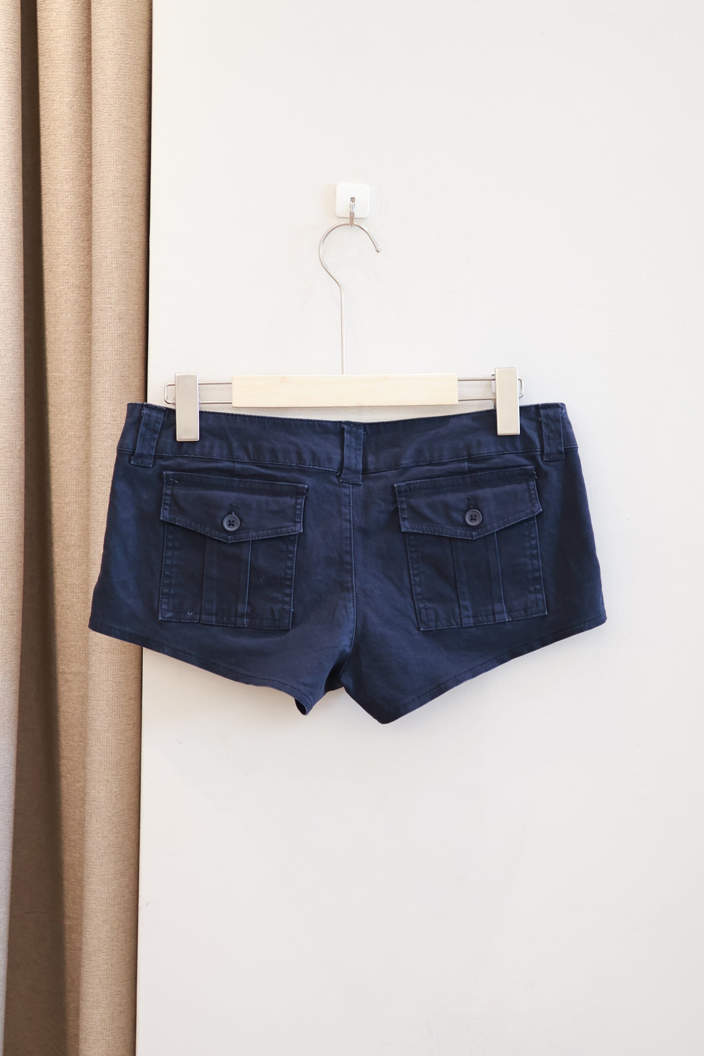 BRANDY NAVY CARGO SHORTS