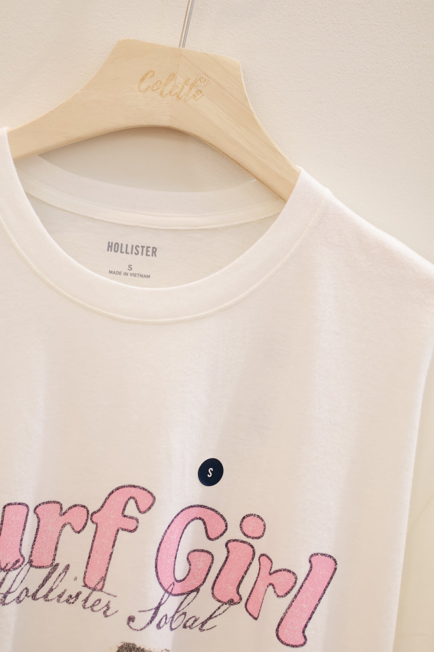 HOLLISTER Surf Girl Logo Graphic Tee
