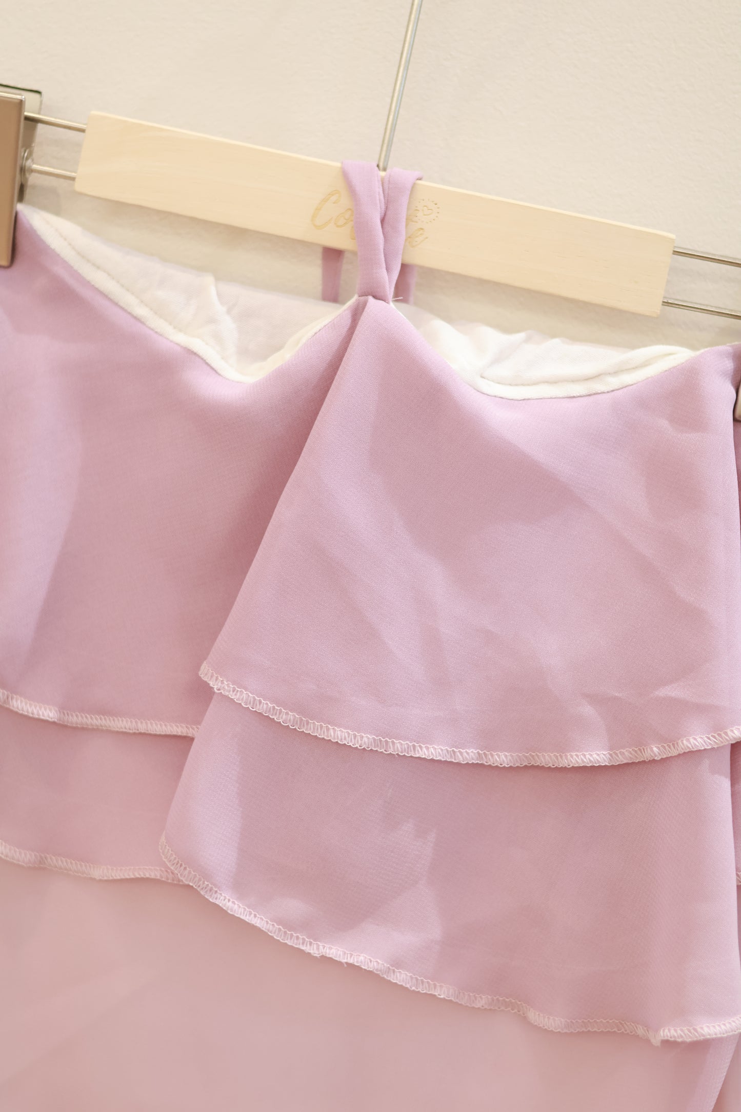 MAISON CHER Frill Halter
