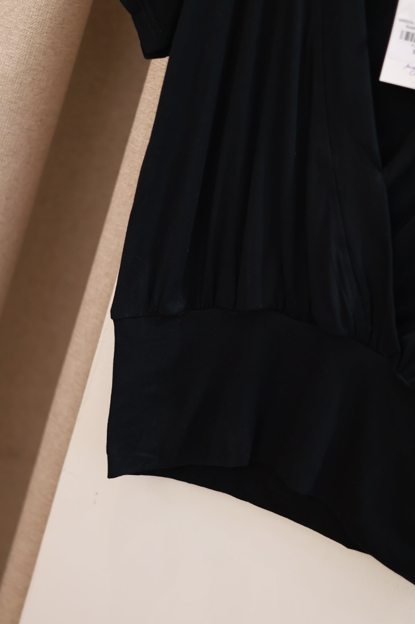 MAISON CHER Katun Odette Bubble V-Neck