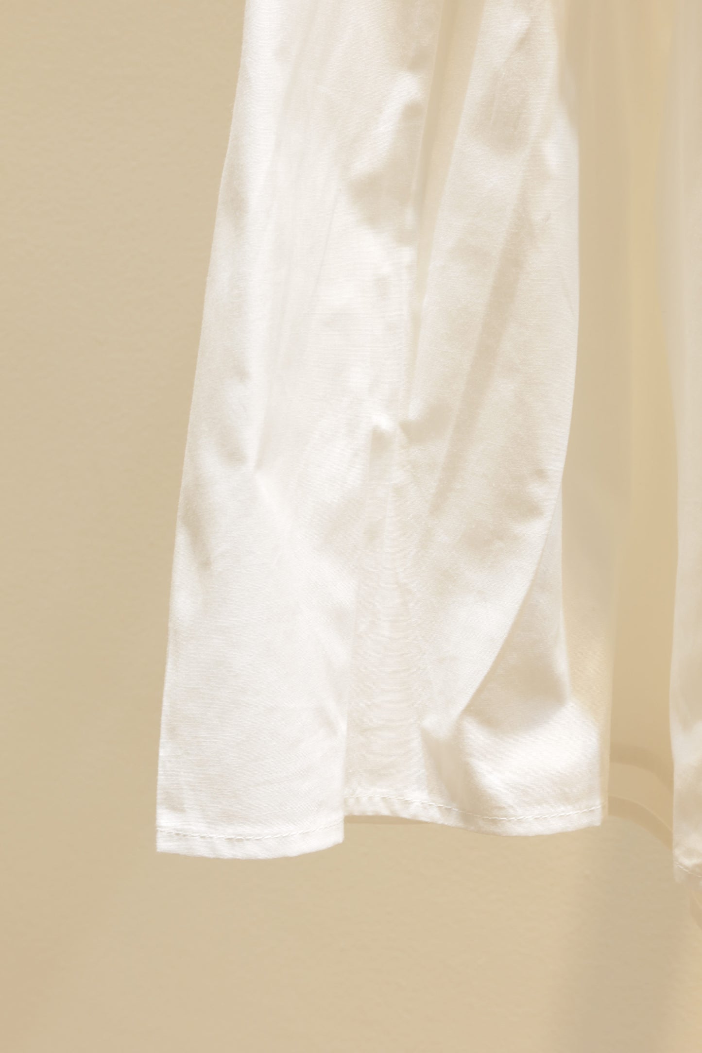 White short sleeve babydoll top