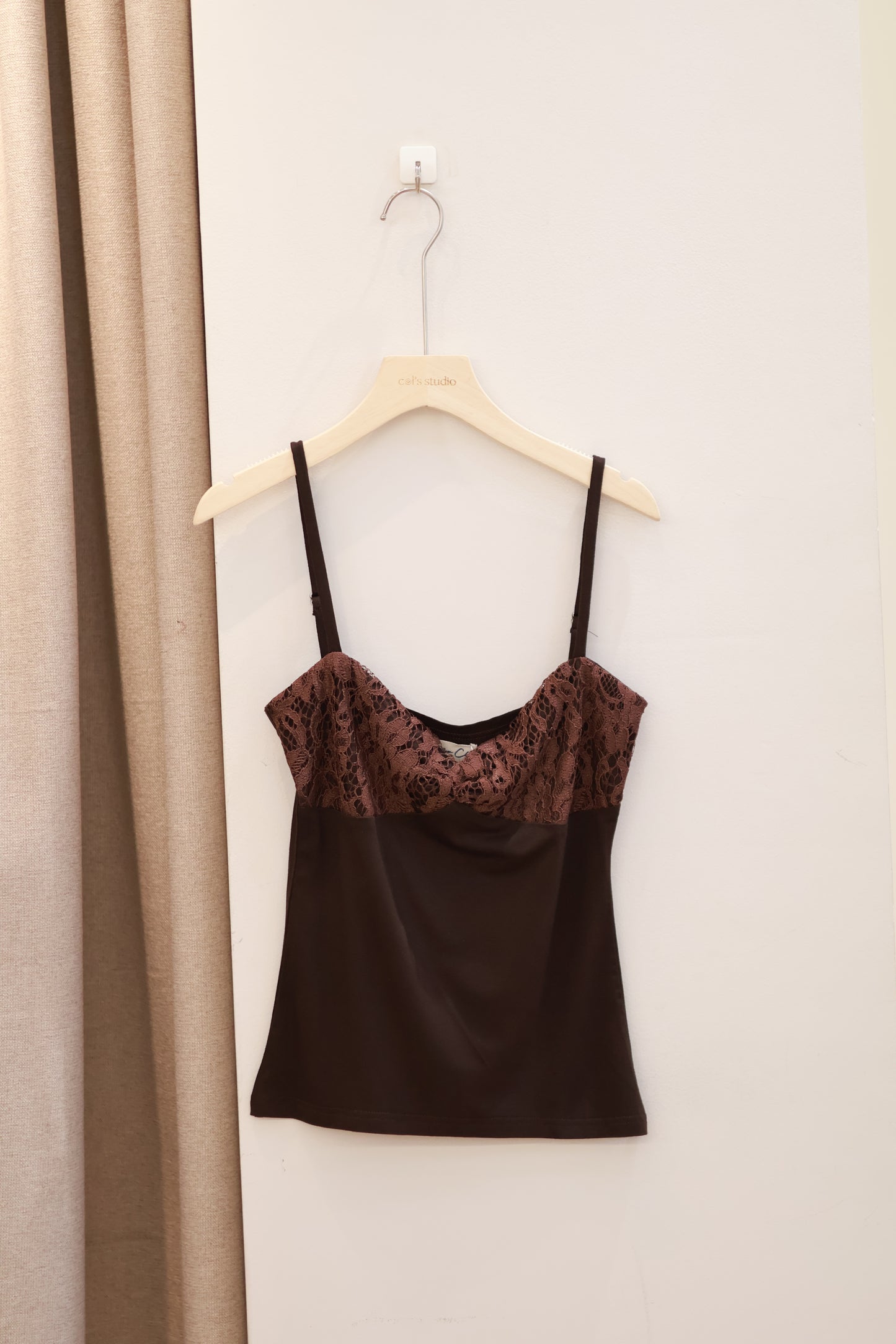 Maison Cher Sweetheart Lace Tank