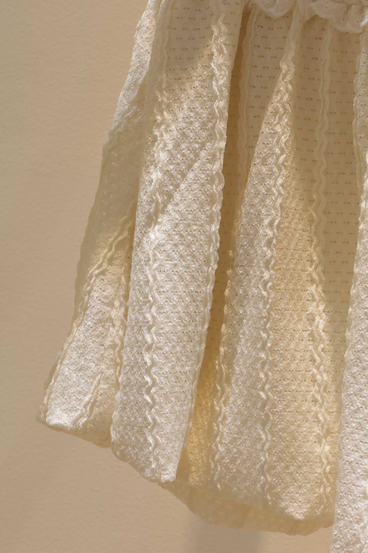 Beige dottie skirt