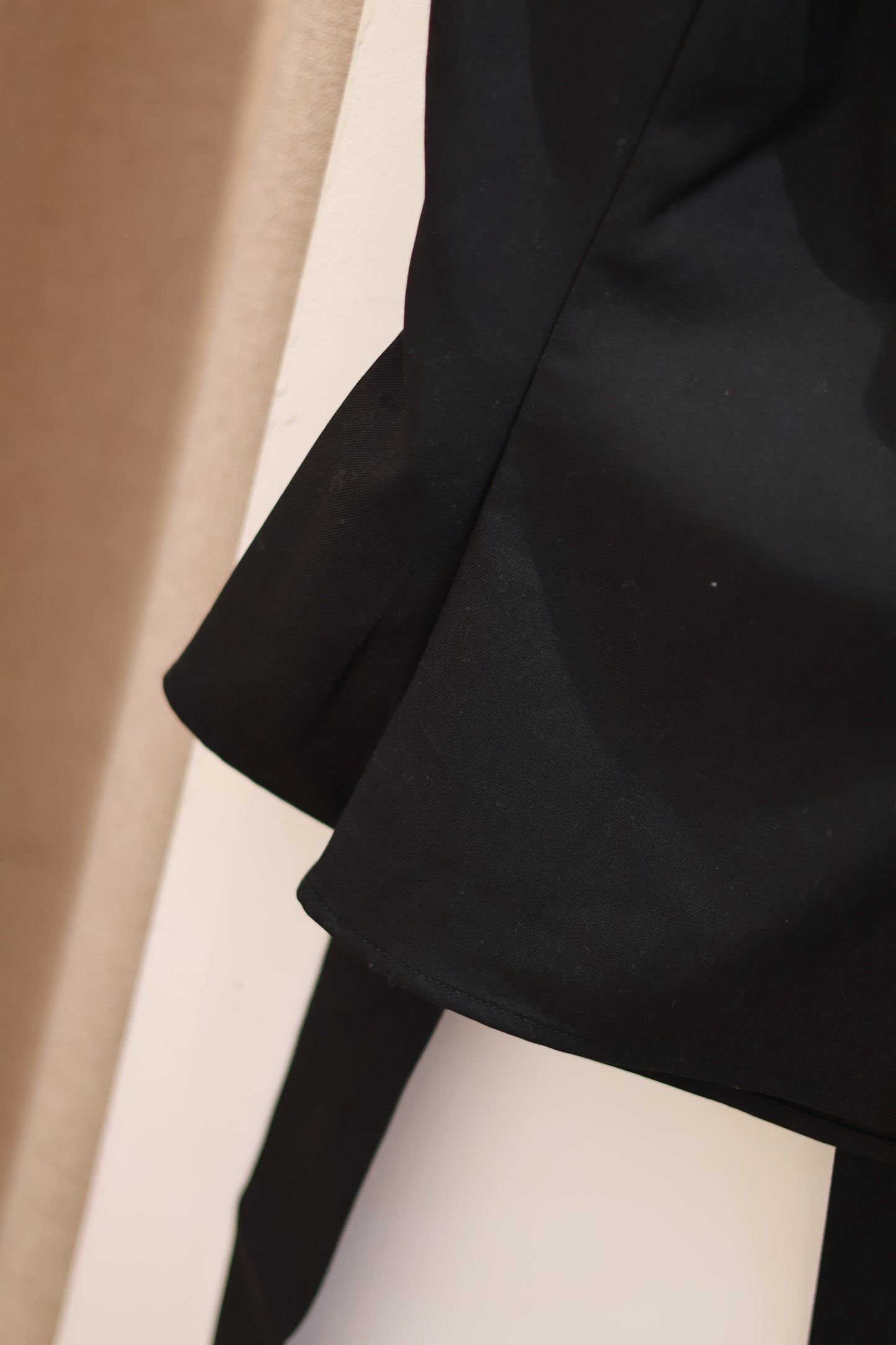 LOVET Claudette Padded Tie-Back Top Black-