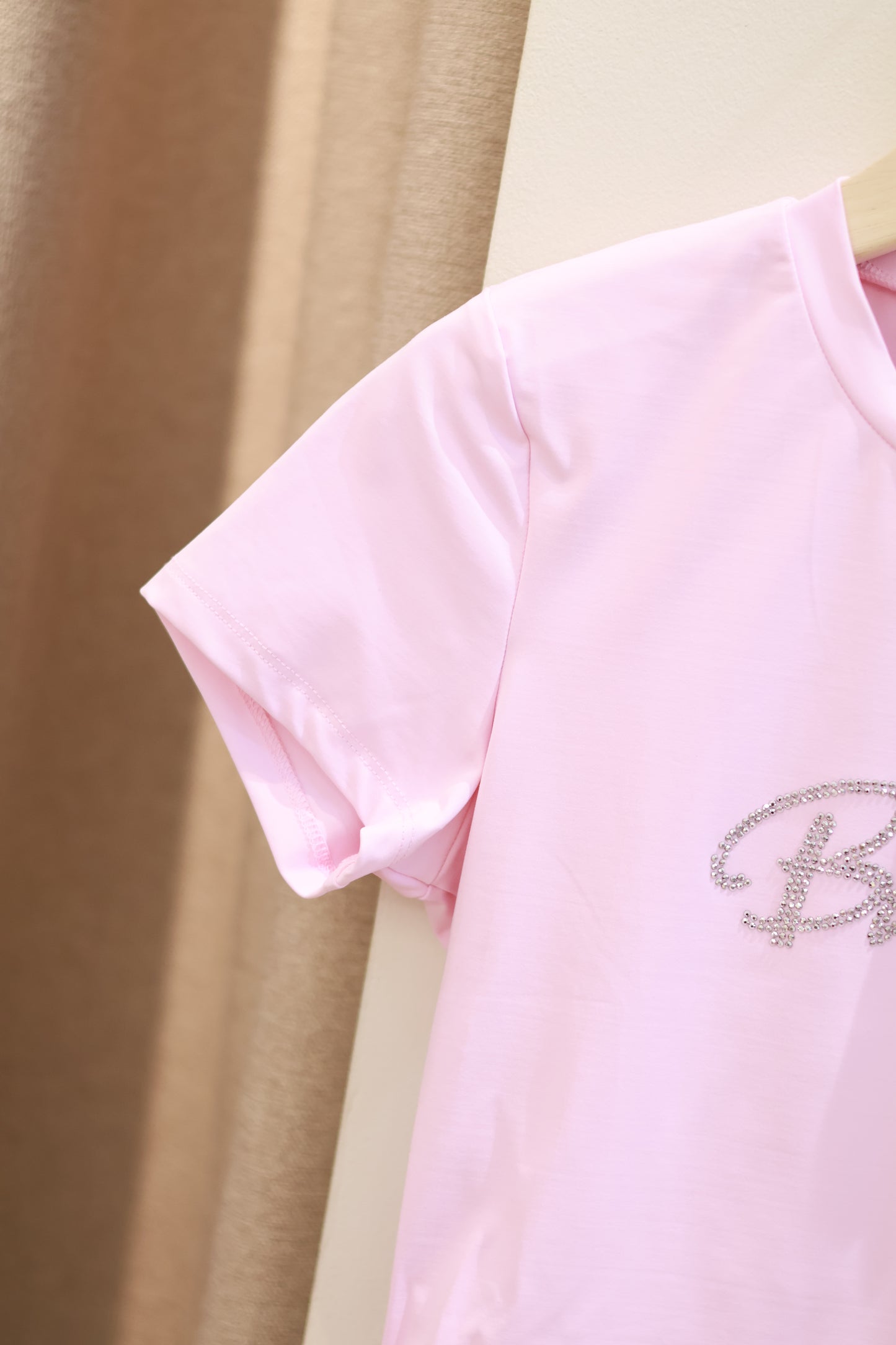 Edikted Barbie™ Rhinestone T Shirt