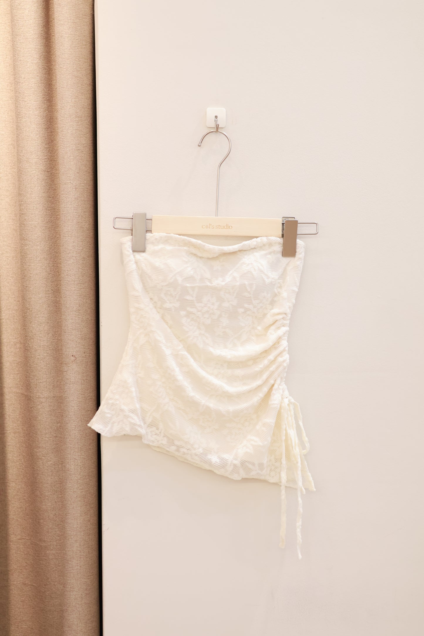 LOVET Novella Padded Drawstring Tube Top