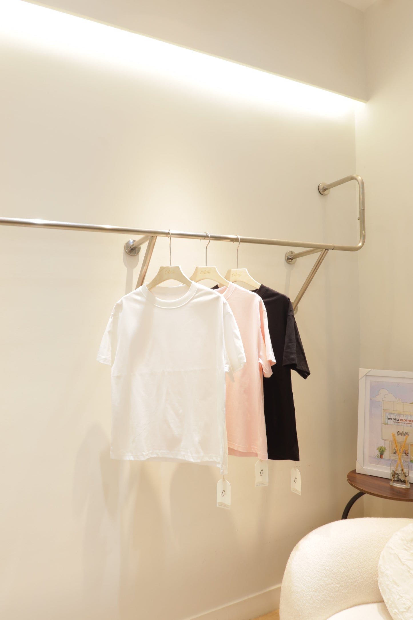 Cotton boxy tee