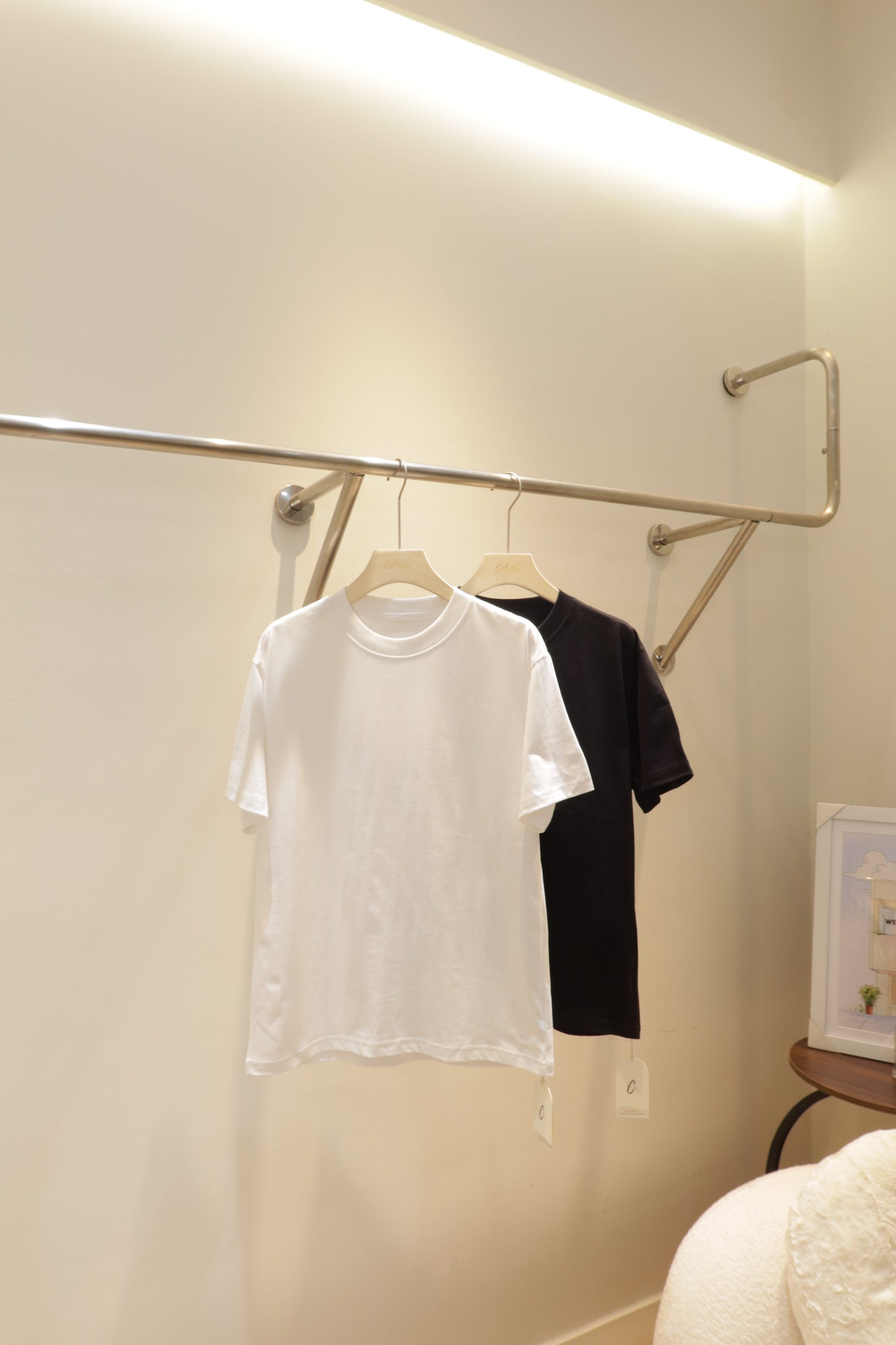 Cotton oversized tee