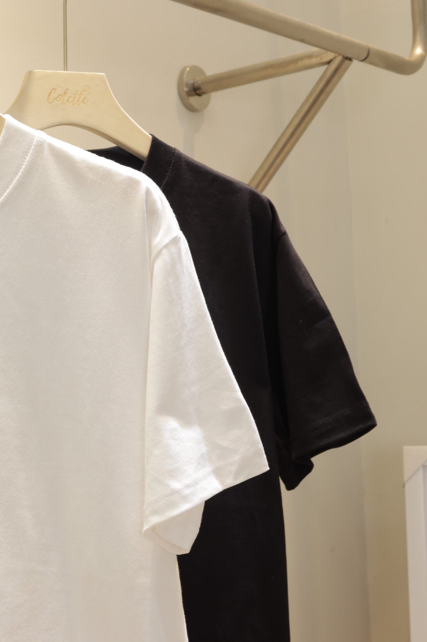 Cotton oversized tee