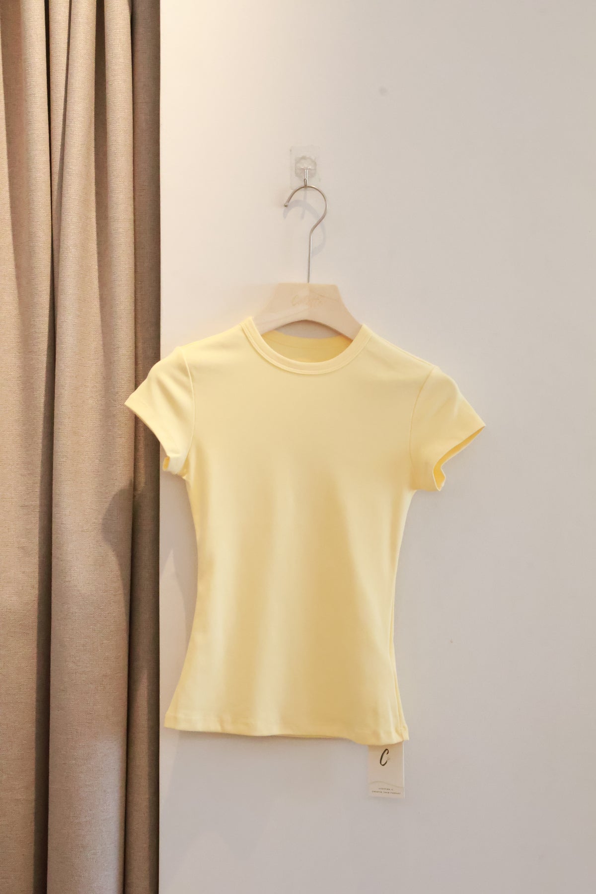 AUD Round Neck Short Sleeve Top