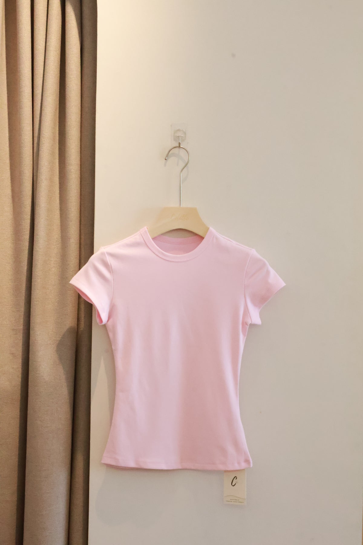 AUD Round Neck Short Sleeve Top