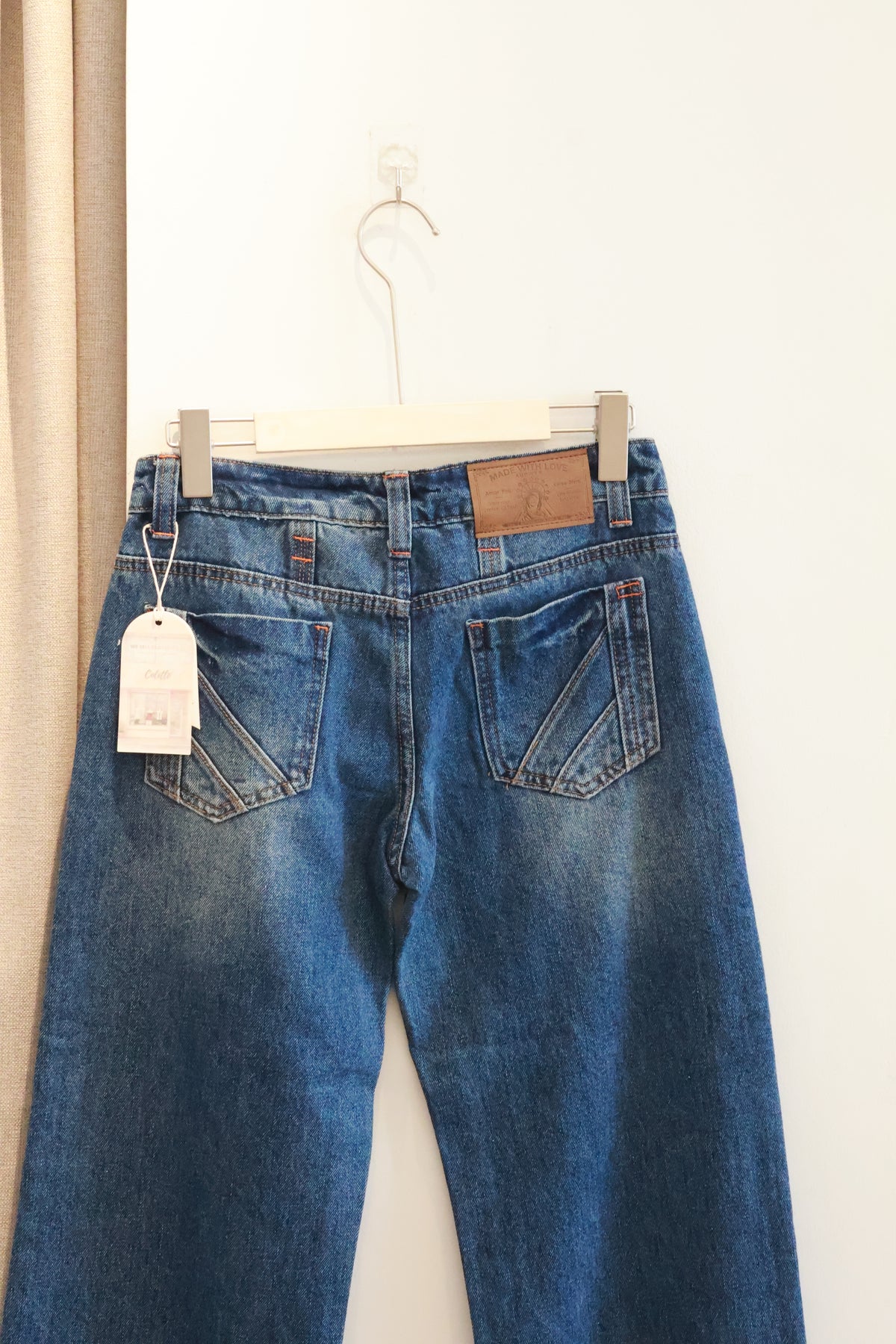 AUD Deep Blue Low-Waist Jeans