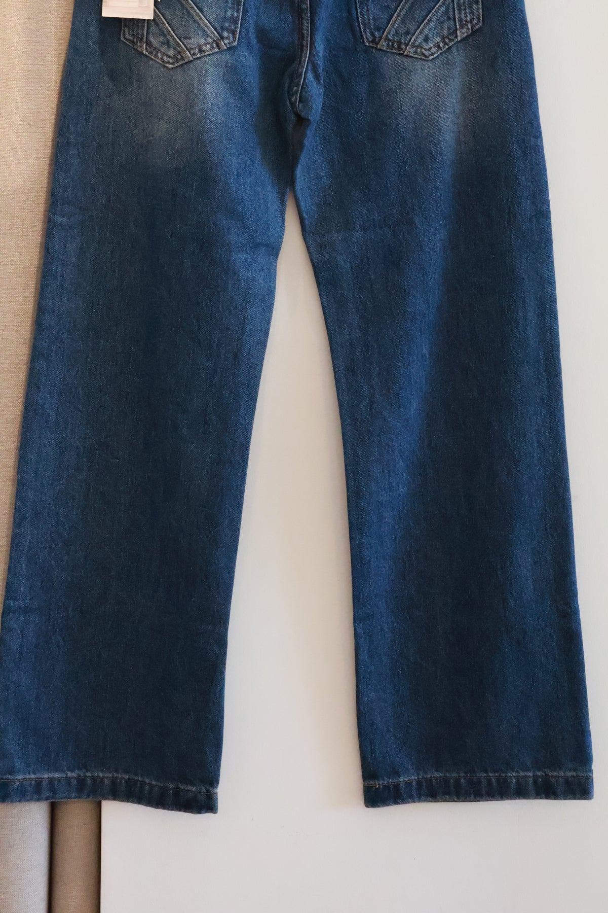 AUD Deep Blue Low-Waist Jeans