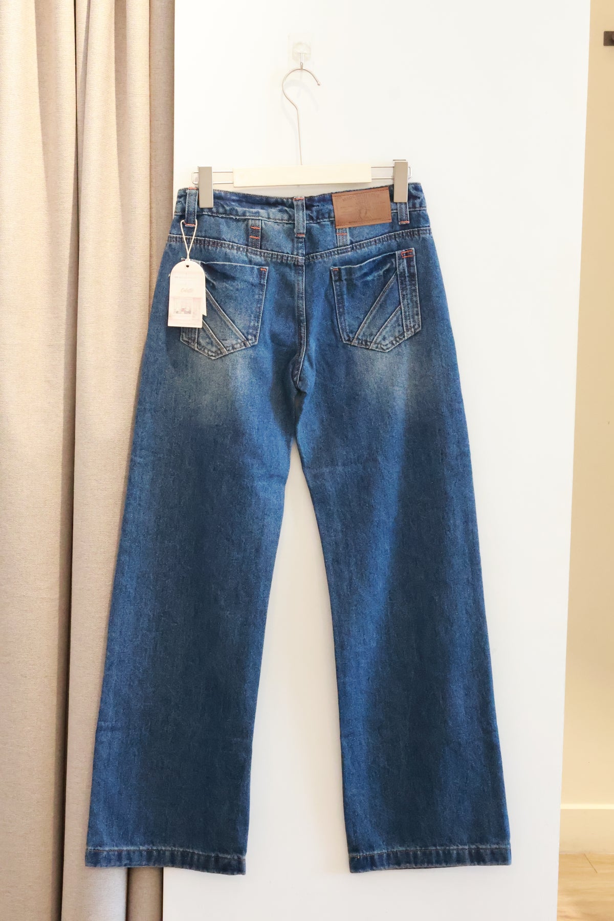 AUD Deep Blue Low-Waist Jeans