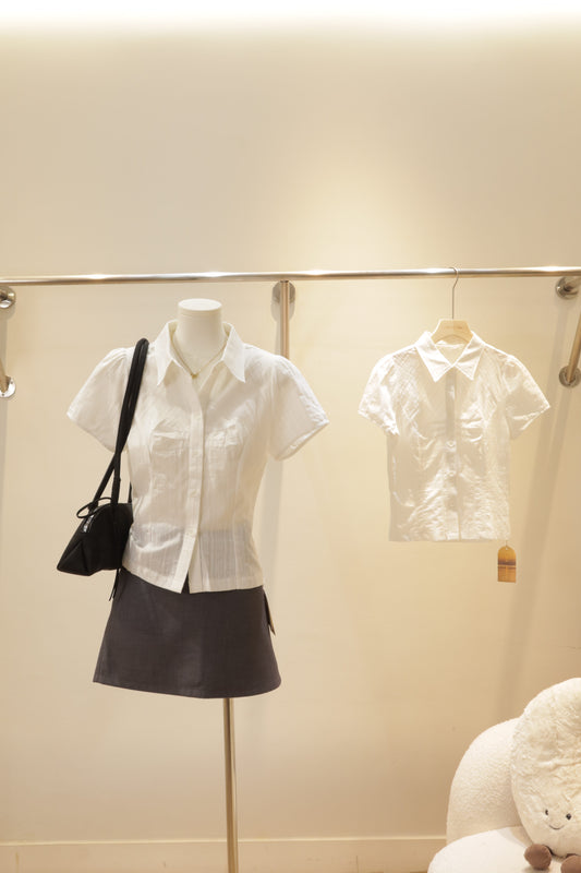 NO white blouse