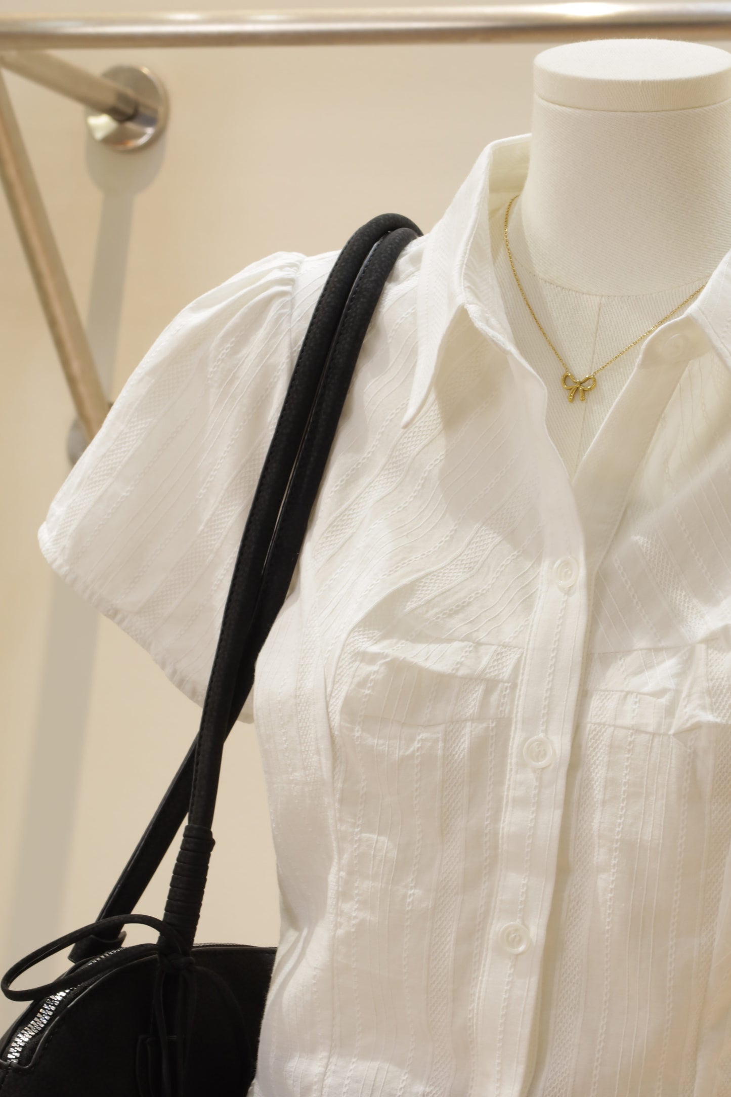 NO white blouse