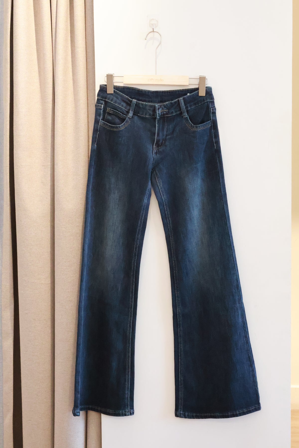 @SOHOT Low Waist Cement Grey Jeans