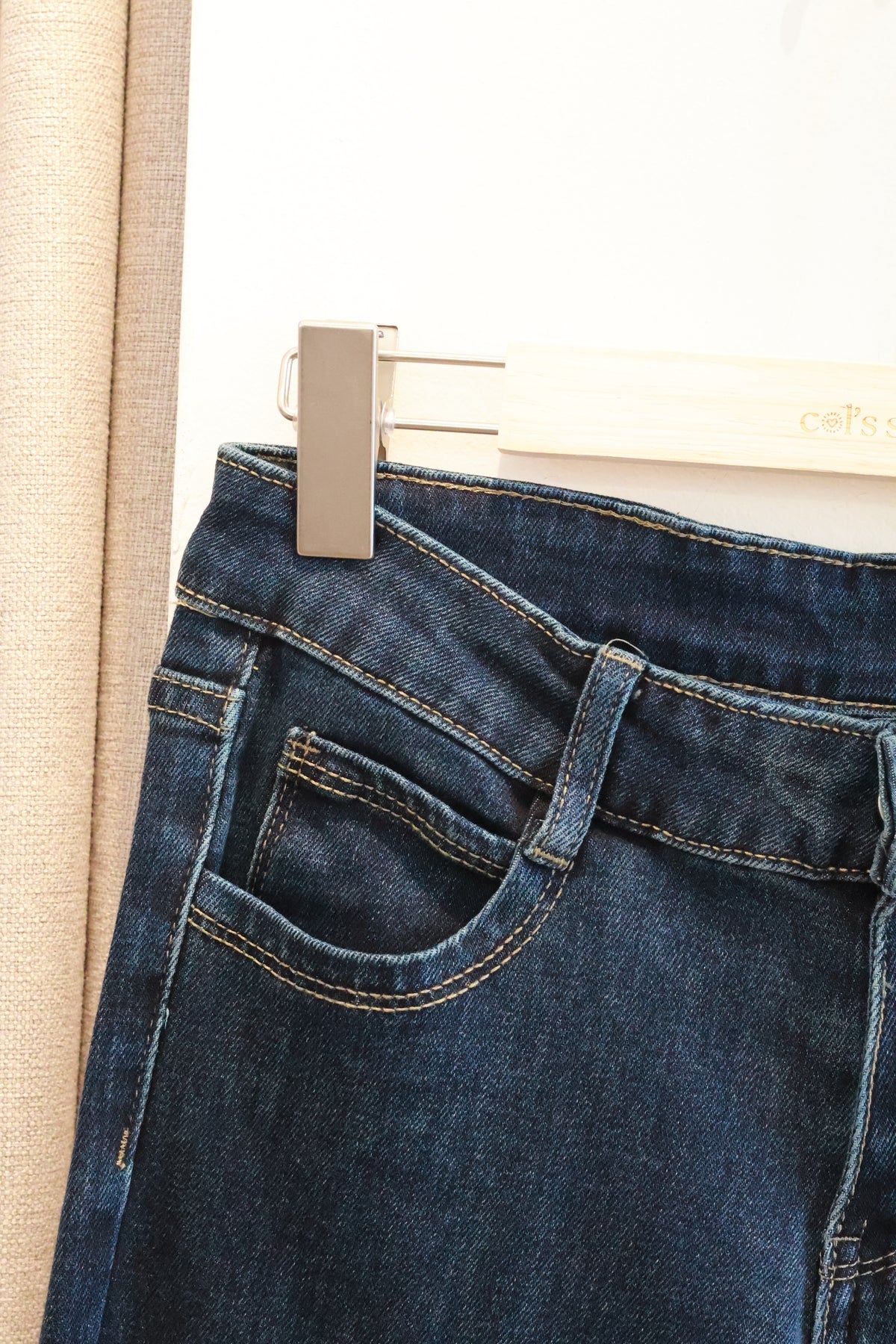 @SOHOT Low Waist Cement Grey Jeans