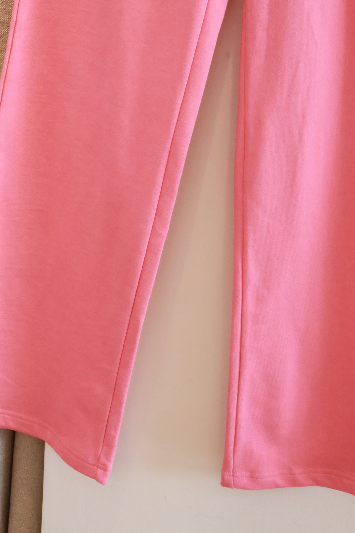 AUD Drawstring Wide-Leg Casual Pants -PINK