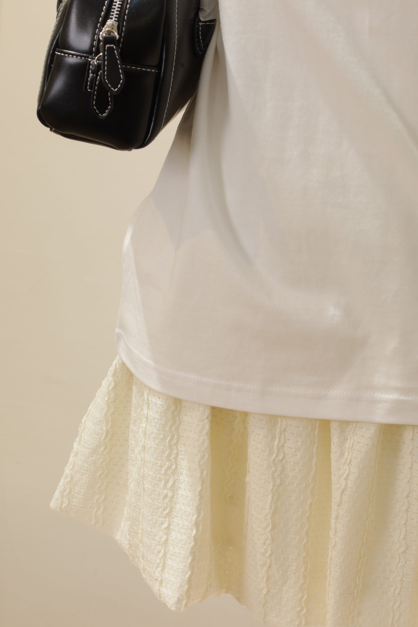 Cotton oversized tee