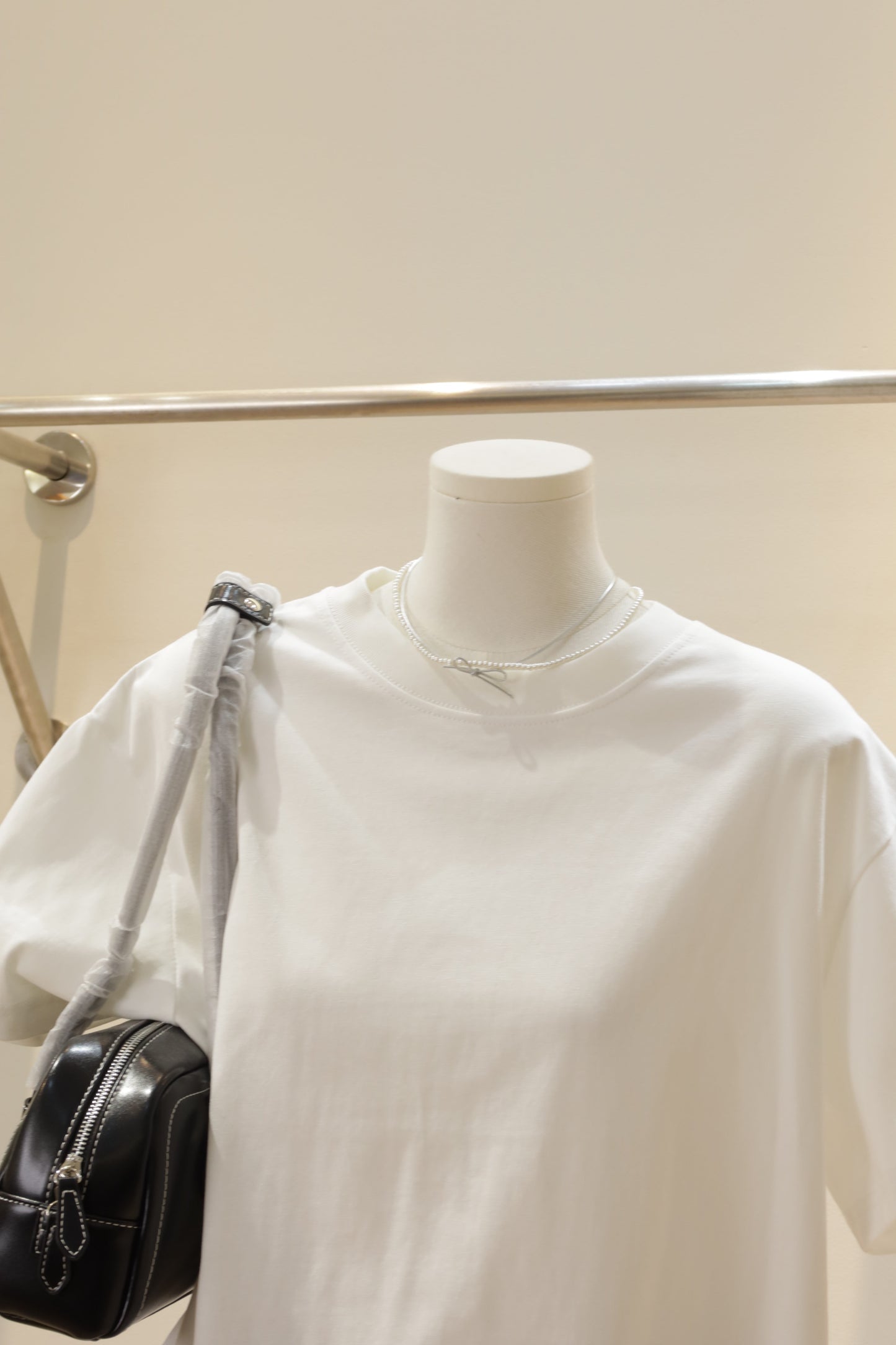 Cotton boxy tee