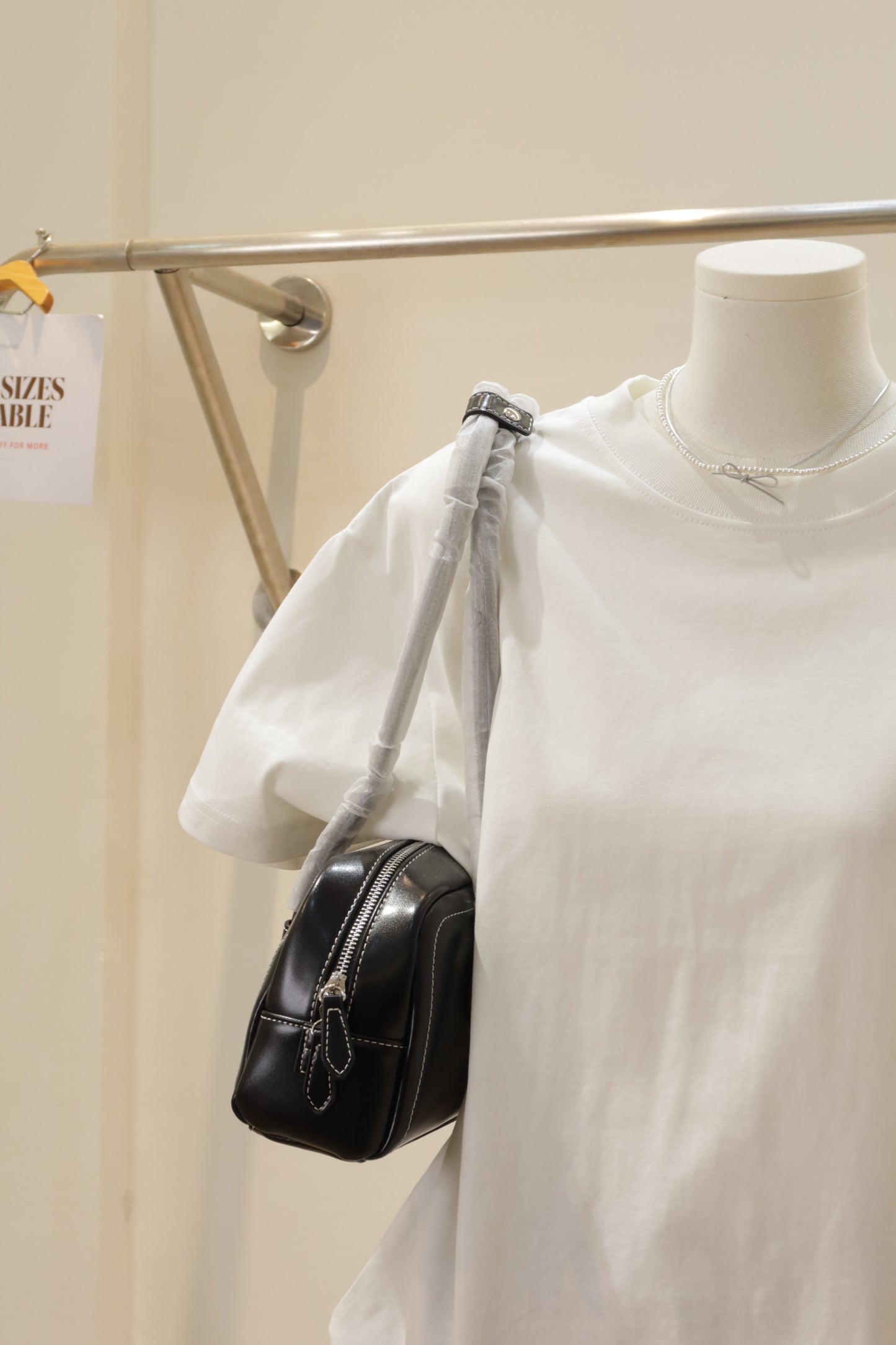 Cotton boxy tee