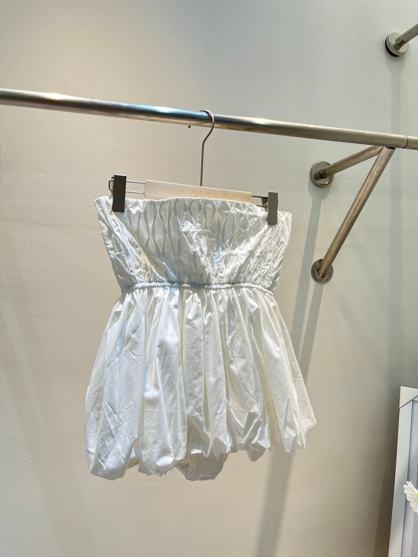 TUBE DESIGNED FLOWY TOP