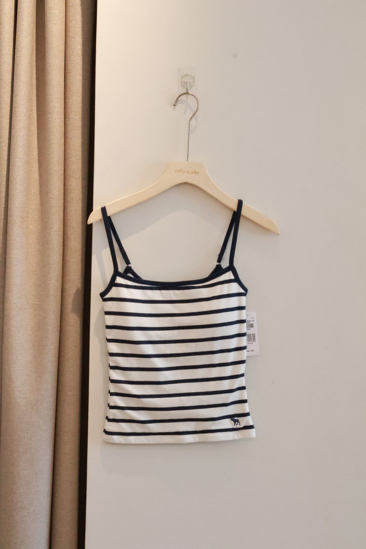 ABERCROMIE&FITCH Moose Logo Tank Top