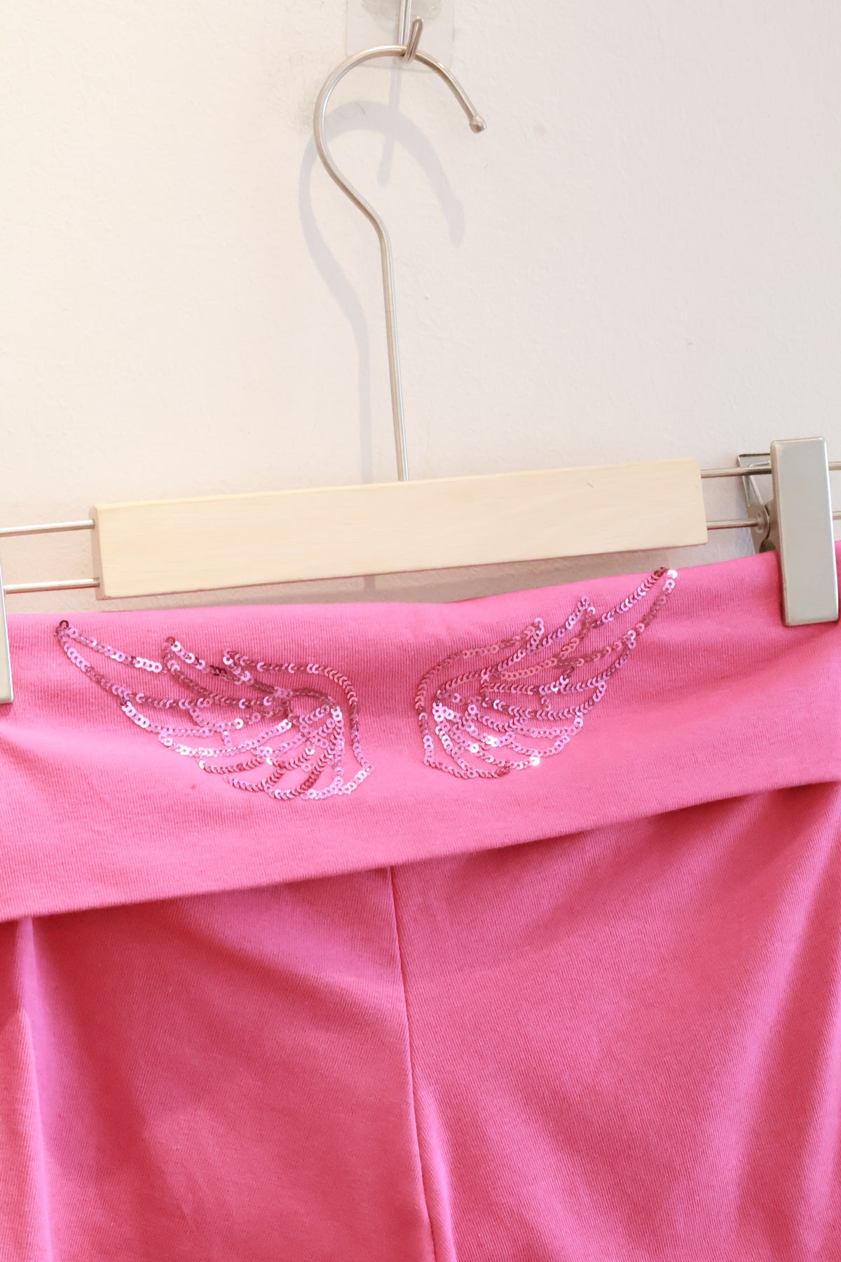 Subdued Sequin FOLDOVER PANTS