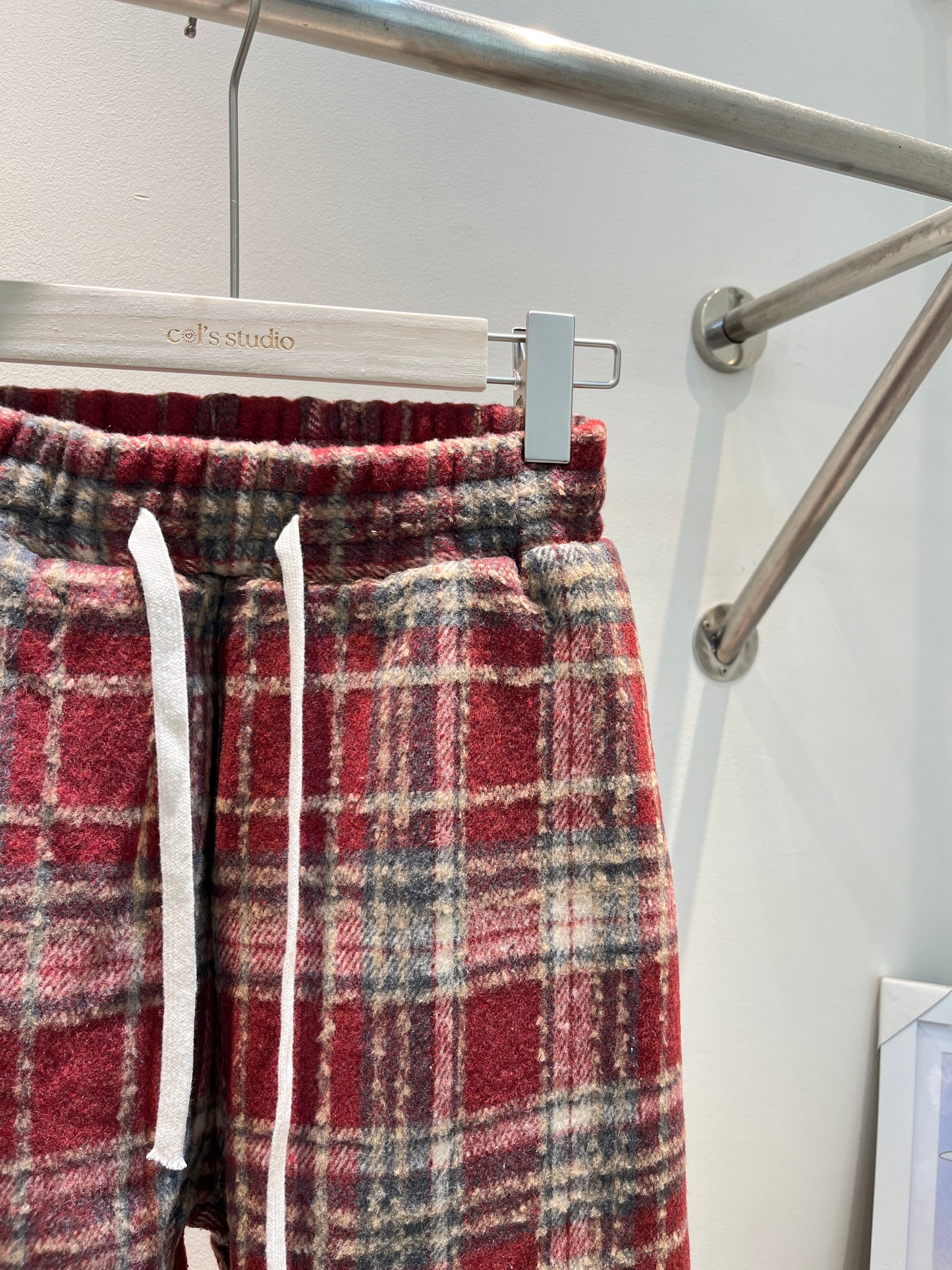 RED PLAID CHRISTMAS BOTTOMS