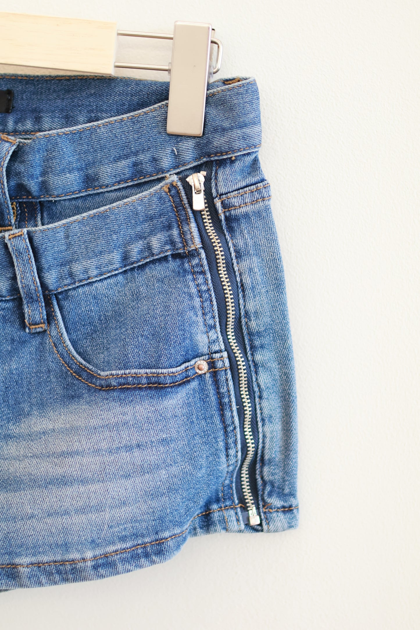 2IN1 DENIM SHORT