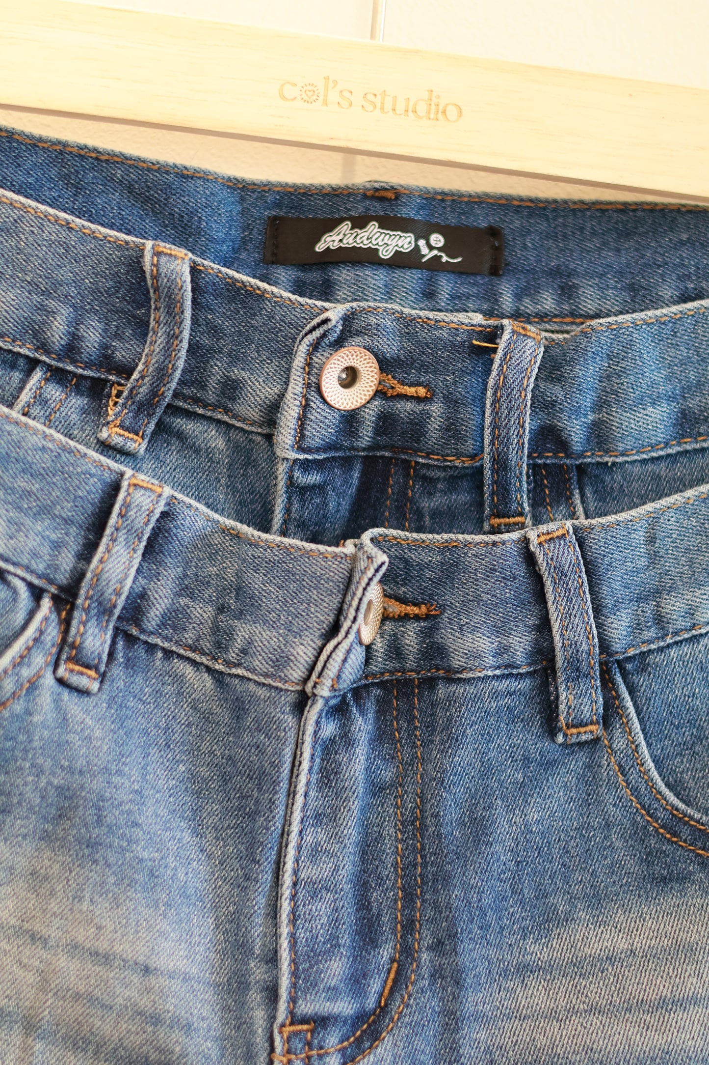 2IN1 DENIM SHORT