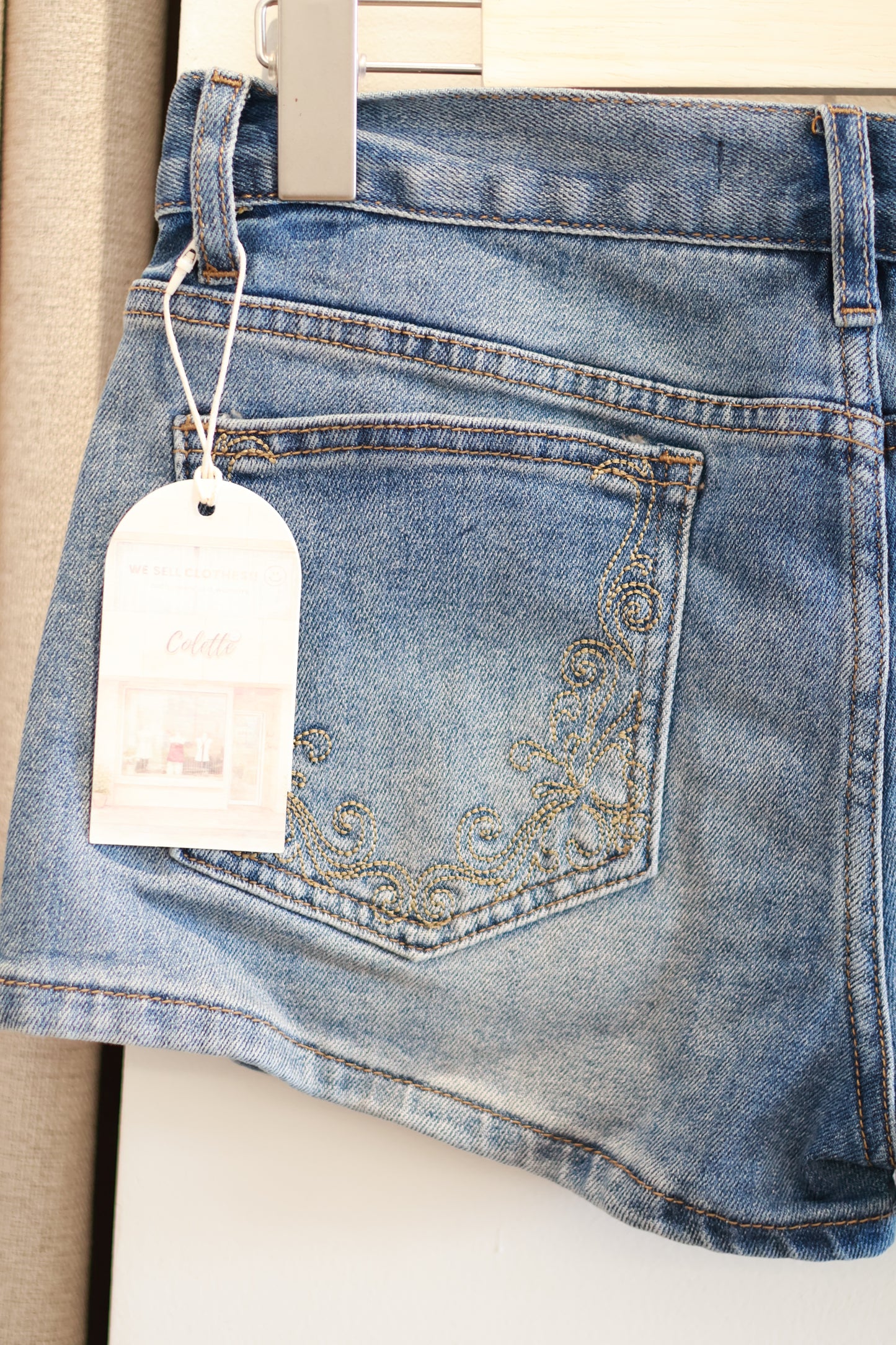 2IN1 DENIM SHORT