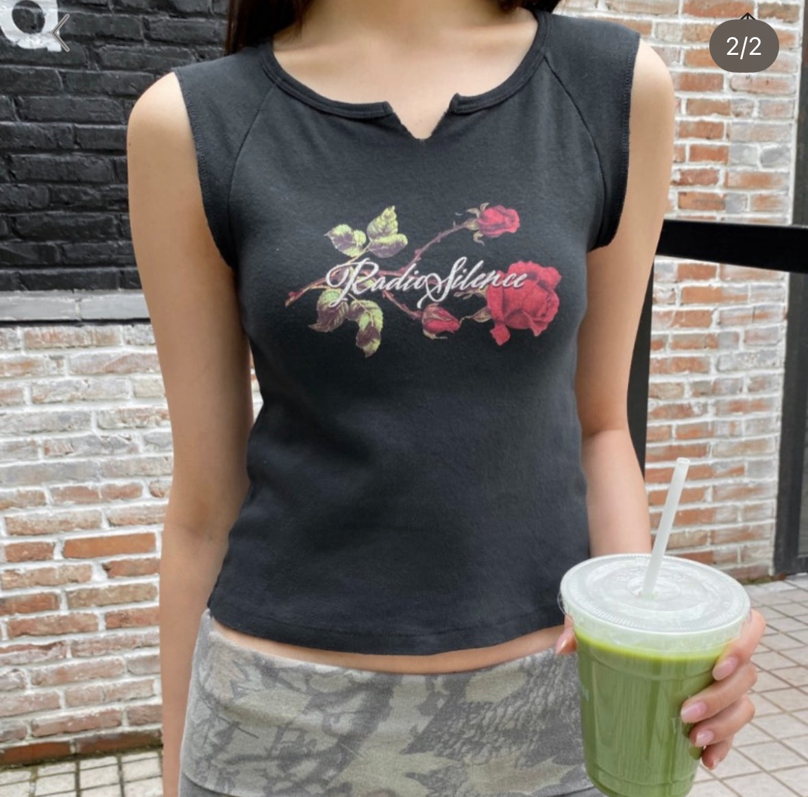 Ronnie Radio Silence Top - black