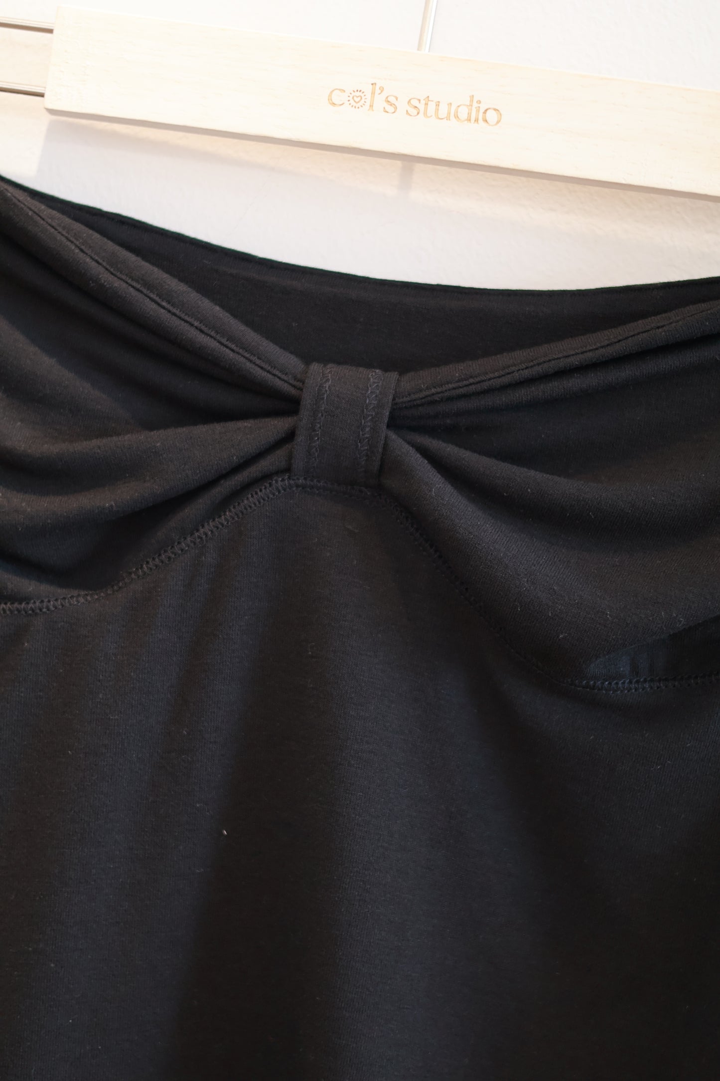 TUBE RIBBON FLOWY TOP