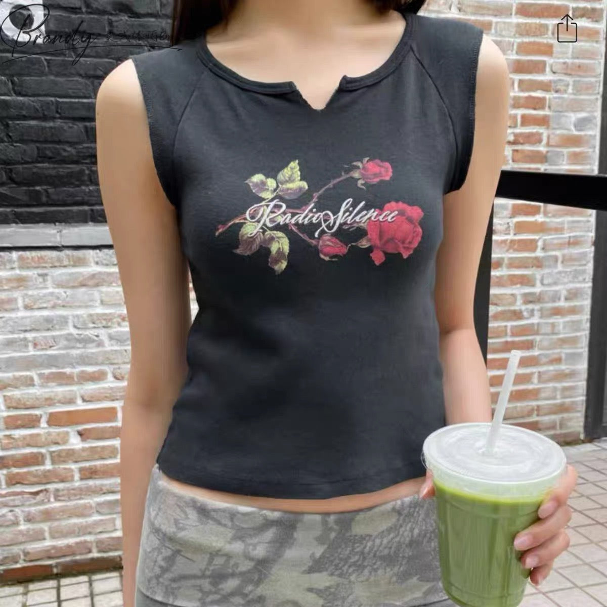 Ronnie Radio Silence Top - black