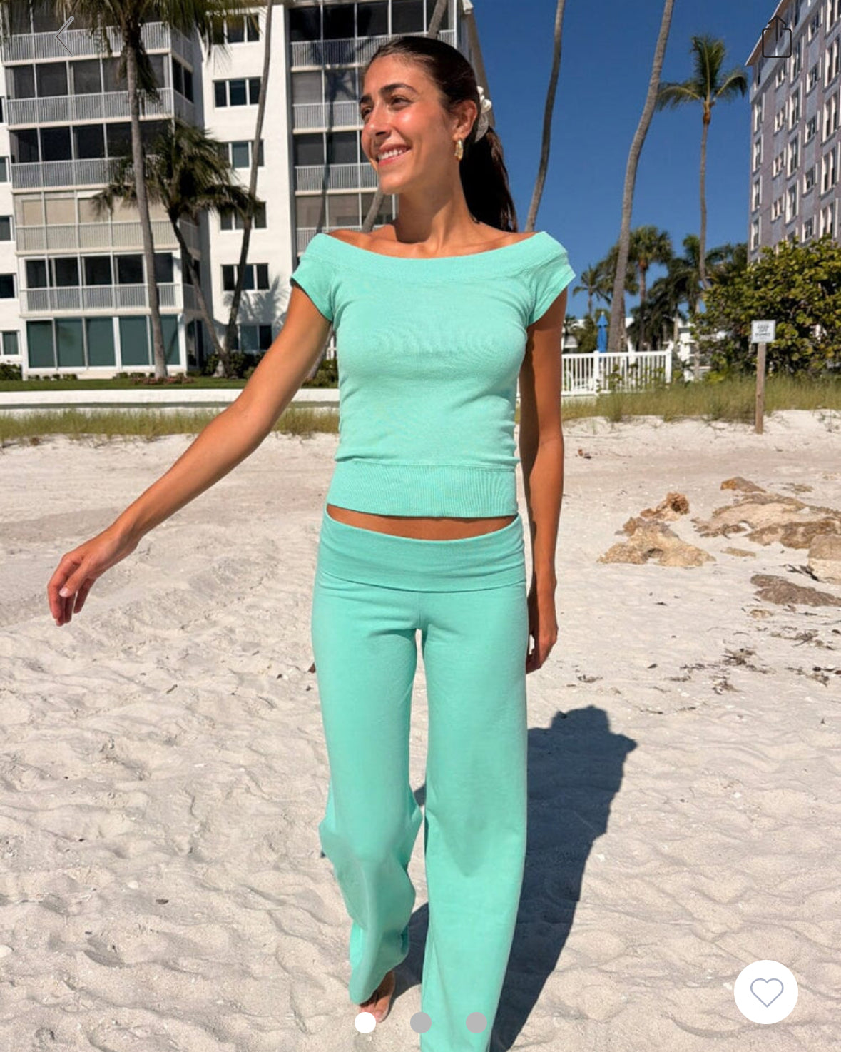 Priscilla Pants - teal