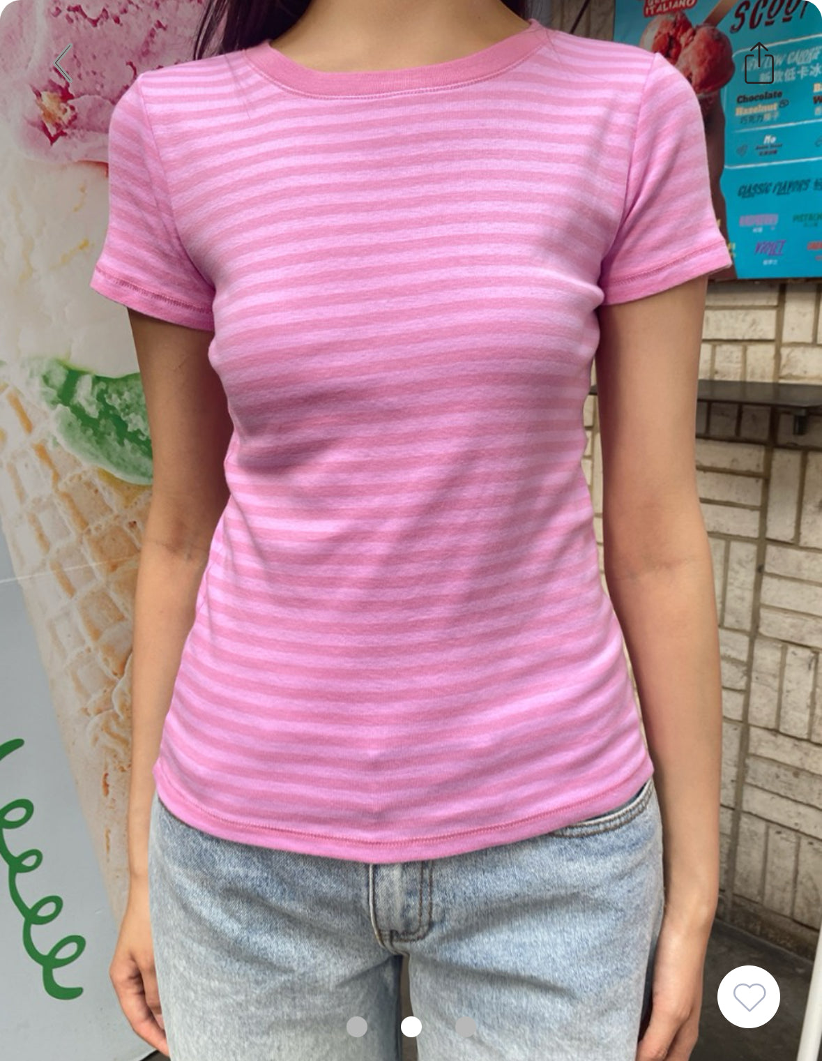 Jasmine Striped Top