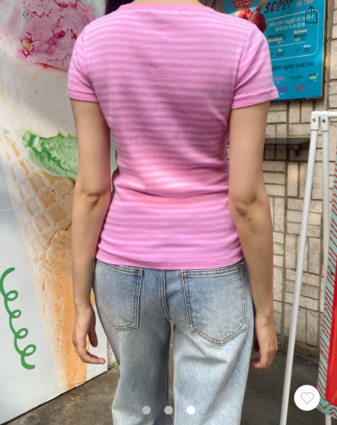 Jasmine Striped Top