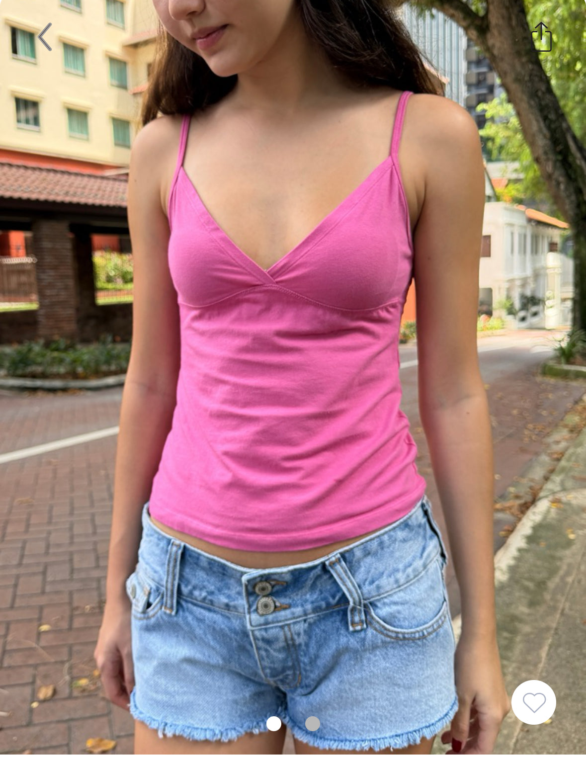 Tiffany Tank - rose red
