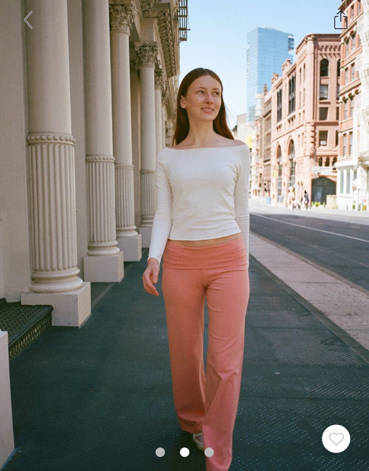 Priscilla Pants - peach