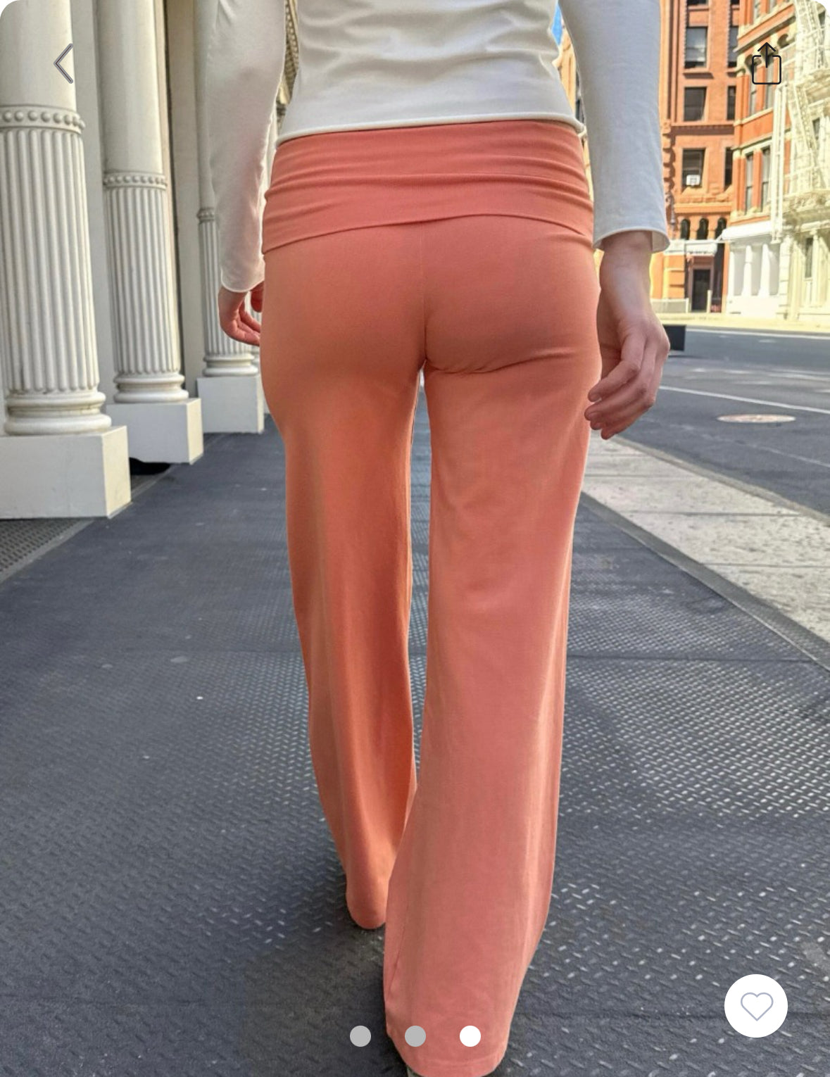 Priscilla Pants - peach