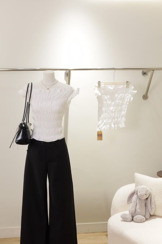 SBB scrunch off shoulder